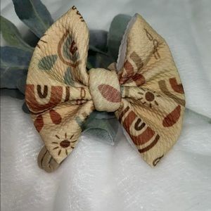 5” bunny ears nylon bow